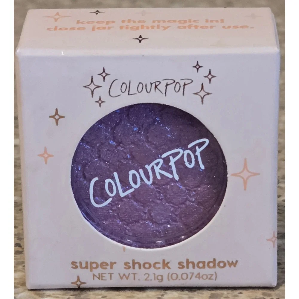ColourPop Super Shock Shadow Ripple Ultra-Glitter‎ Purple Eyeshadow 2.1g NEW